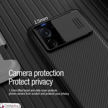 Nillkin Camshield dėklas su kameros apsauga - juodas (Xiaomi 13T/13T Pro) Nillkin Camshield dėklas su kameros apsauga - juodas (Xiaomi 13T/13T Pro)